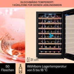 Barossa 50 Uno Weinkühlschrank 1 Zone 120 Ltr 50 Fl Touch-Display -Weinkühlschränke Verkäufe 10041307 de 0003 logo