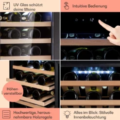 Barossa 50 Uno Weinkühlschrank 1 Zone 120 Ltr 50 Fl Touch-Display -Weinkühlschränke Verkäufe 10041307 de 0005 logo