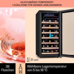 Vinamour 38 Uno Weinkühlschrank -Weinkühlschränke Verkäufe 10041312 de 0003 logo