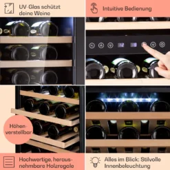 Vinamour 73 Duo Weinkühlschrank 2 Zonen 192 L/73 Flaschen 5-18°C Touch 12 Vinamour 73 Duo Weinkühlschrank 2 Zonen 192 L/73 Flaschen 5-18°C Touch -Weinkühlschränke Verkäufe 10041314 de 0005 logo