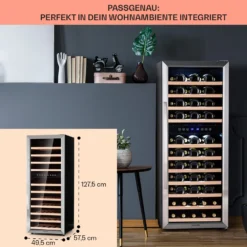 Vinamour 73 Duo Weinkühlschrank 2 Zonen 192 L/73 Flaschen 5-18°C Touch 13 Vinamour 73 Duo Weinkühlschrank 2 Zonen 192 L/73 Flaschen 5-18°C Touch -Weinkühlschränke Verkäufe 10041314 de 0006 logo