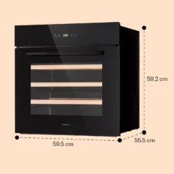 Vinsider 30 Built-In Uno Einbau-Weinkühlschrank 30 Flaschen 77 Ltr Edelstahl 16 Vinsider 30 Built-In Uno Einbau-Weinkühlschrank 30 Flaschen 77 Ltr Edelstahl -Weinkühlschränke Verkäufe 10041357 yy 0008 dimensions