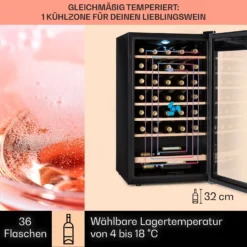 Vinamour 32 Uno Weinkühlschrank 1 Zone 95 L / 36 Flaschen 4-18°C Touch 11 Vinamour 32 Uno Weinkühlschrank 1 Zone 95 L / 36 Flaschen 4-18°C Touch -Weinkühlschränke Verkäufe 10041393 de 0003 usp