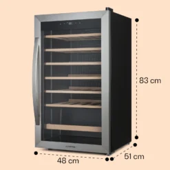 Vinamour 32 Uno Weinkühlschrank 1 Zone 95 L / 36 Flaschen 4-18°C Touch 16 Vinamour 32 Uno Weinkühlschrank 1 Zone 95 L / 36 Flaschen 4-18°C Touch -Weinkühlschränke Verkäufe 10041393 yy 0008 dimensions