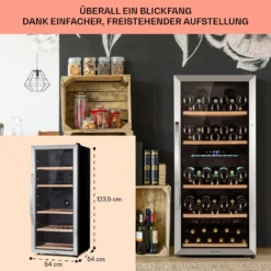 Vinamour 66 Duo Weinkühlschrank 2 Zonen 204 L/79 Flaschen 5-18°C Touch 14 Vinamour 66 Duo Weinkühlschrank 2 Zonen 204 L/79 Flaschen 5-18°C Touch -Weinkühlschränke Verkäufe 10041394 de 0006 usp