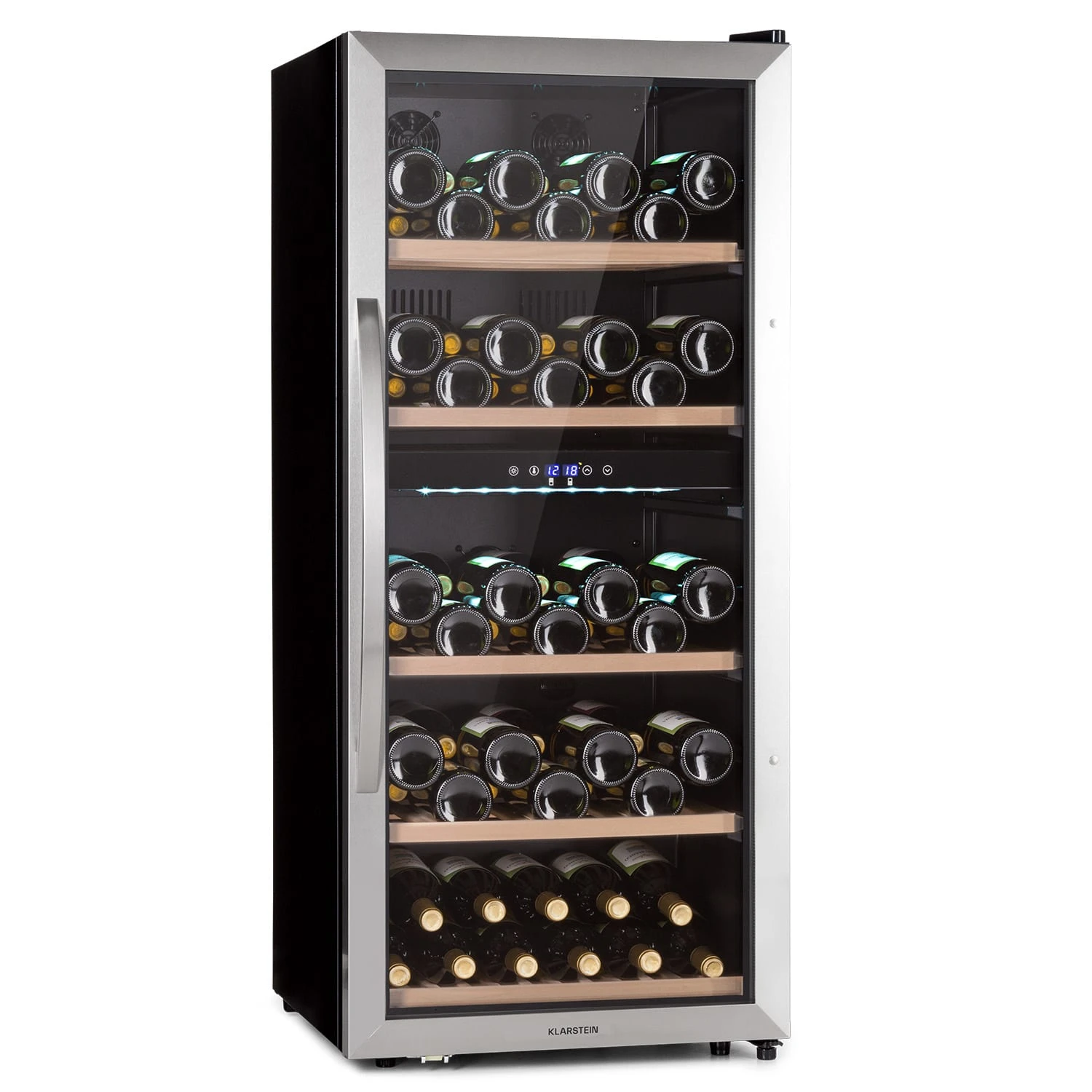 Vinamour 66 Duo Weinkühlschrank 2 Zonen 204 L/79 Flaschen 5-18°C Touch 1 Vinamour 66 Duo Weinkühlschrank 2 Zonen 204 L/79 Flaschen 5-18°C Touch