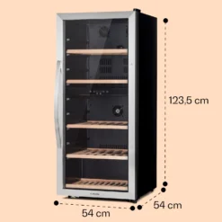 Vinamour 66 Duo Weinkühlschrank 2 Zonen 204 L/79 Flaschen 5-18°C Touch 16 Vinamour 66 Duo Weinkühlschrank 2 Zonen 204 L/79 Flaschen 5-18°C Touch -Weinkühlschränke Verkäufe 10041394 yy 0008 dimensions