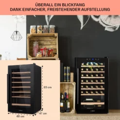 Barossa 32 Uno Weinkühlschrank 1 Zone 95 Liter / 36 Flaschen Touch-Display -Weinkühlschränke Verkäufe 10041395 de 0006 usp