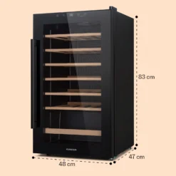 Barossa 32 Uno Weinkühlschrank 1 Zone 95 Liter / 36 Flaschen Touch-Display -Weinkühlschränke Verkäufe 10041395 yy 0008 dimensions