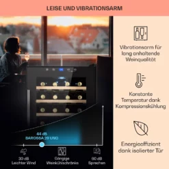 Barossa 29 Uno Weinkühlschrank 1 Zone 88 Ltr / 28 Fl Touch-Display -Weinkühlschränke Verkäufe 10041397 de 0004 usp