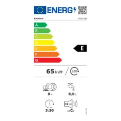 Havasia UV 8 Geschirrspüler UV-Licht Freistehend / Einbau 1620W -Weinkühlschränke Verkäufe 10041829 energy label