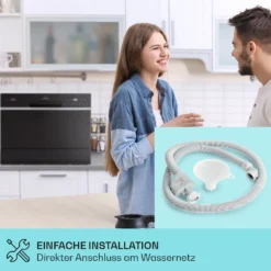 Amazonia 6 Smart Geschirrspüler App-Steuerung Freistehend 1380W -Weinkühlschränke Verkäufe 10041886 de 0004 usp