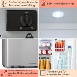 Happy Hour 38 Mini-Kühlschrank Minibar Getränkekühlschrank 38 L 26 DB -Weinkühlschränke Verkäufe 10045046 de 0005 usp