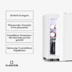 Happy Hour 45 Mini-Kühlschrank Minibar Getränkekühlschrank 45 L 26 DB -Weinkühlschränke Verkäufe 10045050 de 0003 usp