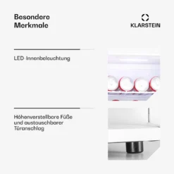 Happy Hour 45 Mini-Kühlschrank Minibar Getränkekühlschrank 45 L 26 DB -Weinkühlschränke Verkäufe 10045050 de 0005 usp