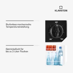 Happy Hour 45 Mini-Kühlschrank Minibar Getränkekühlschrank 45 L 26 DB -Weinkühlschränke Verkäufe 10045050 de 0006 usp