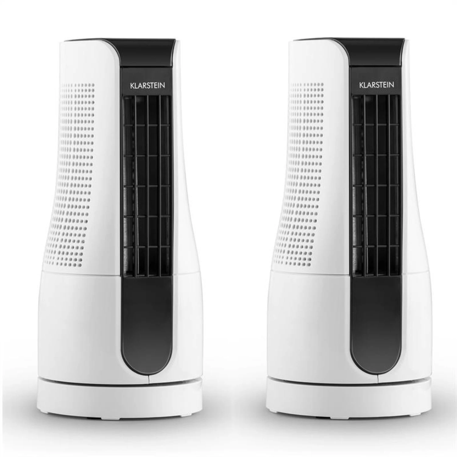 Skyscraper Office Tischventilator 2er-Set Säulenventilator 16W Weiß 1 Skyscraper Office Tischventilator 2er-Set Säulenventilator 16W Weiß