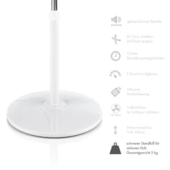 Summerjam Standventilator 2er-Set Standlüfter 50W 3 Stufen Weiß -Weinkühlschränke Verkäufe 60002058 yy 0007 logo Klarstein Summerjam Standventilator weiss