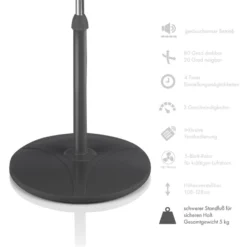 Summerjam Standventilator 2er-Set Standlüfter 50W 3 Stufen Grau -Weinkühlschränke Verkäufe 60002059 yy 0007 logo Klarstein Summerjam Standventilator grau reedit