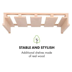 Barossa 102 Duo Weinkühlschrank-Set 2 Zonen 102 Fl. Weinglasregal -Weinkühlschränke Verkäufe 60002419 yy 0011 logo Klarstein Barossa 102D Weinglas Regal Echtholz